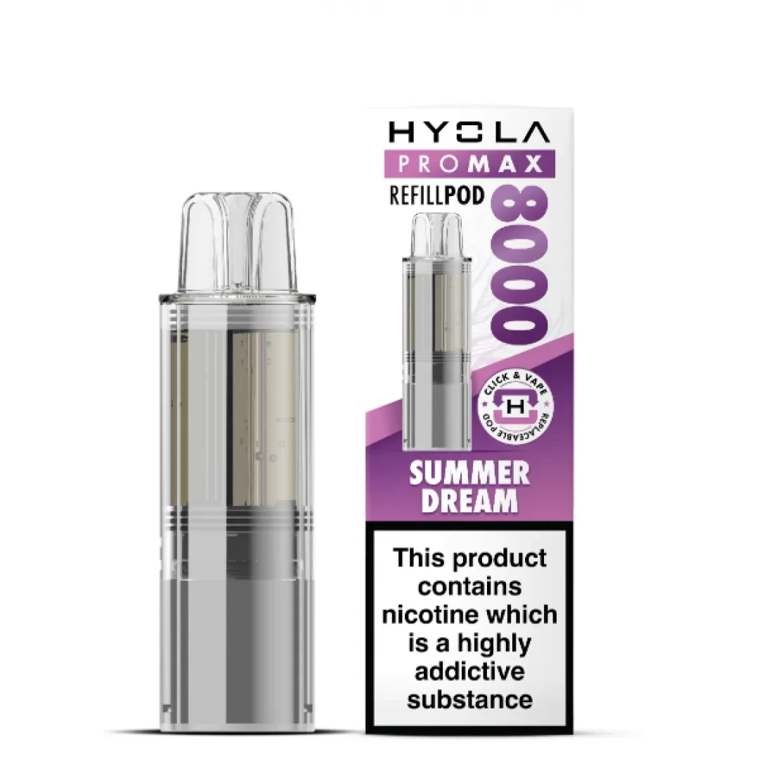 Hyola Pro Max 8000 Puffs Prefilled Pods
