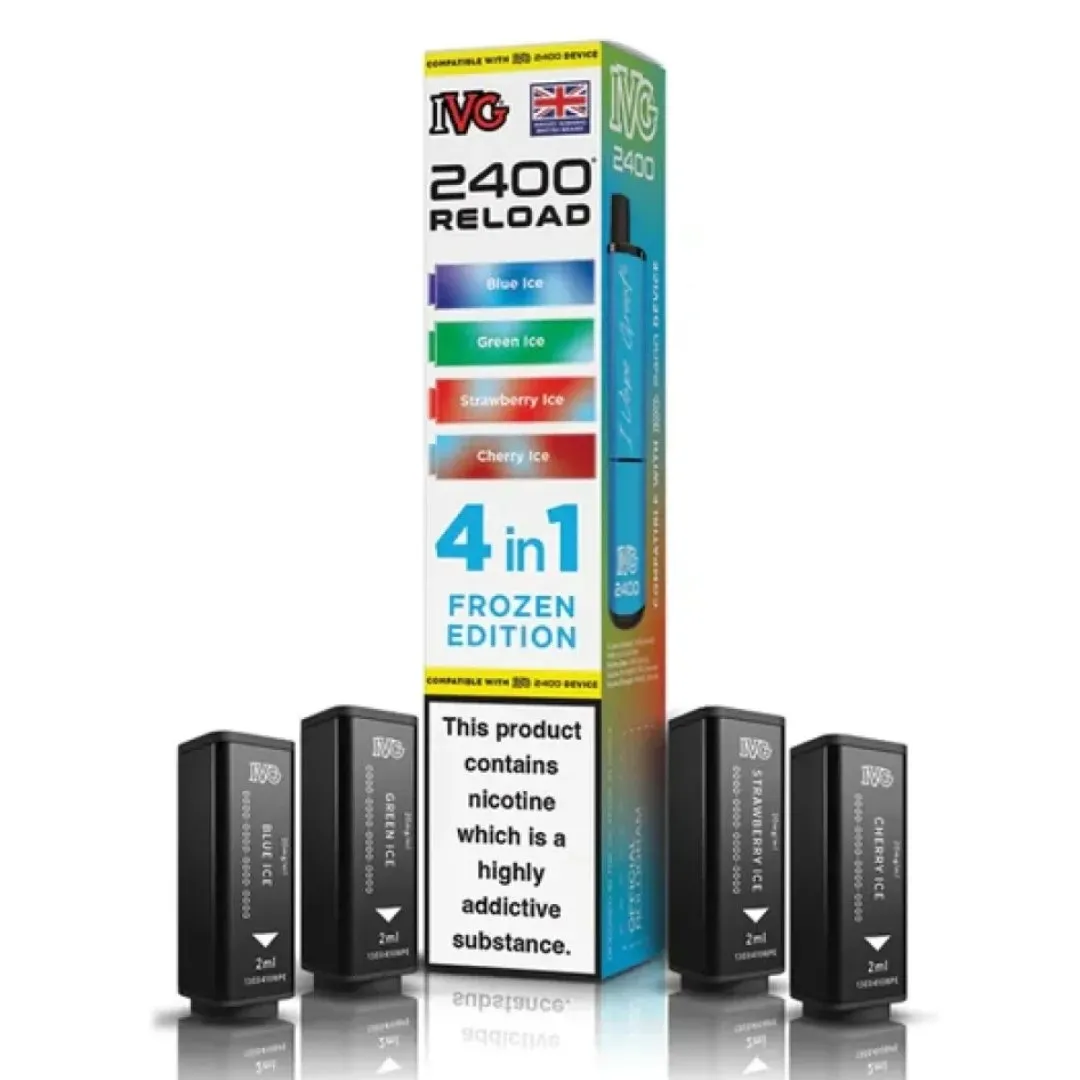 IVG 2400 Reload 4-in-1 Prefilled Pods