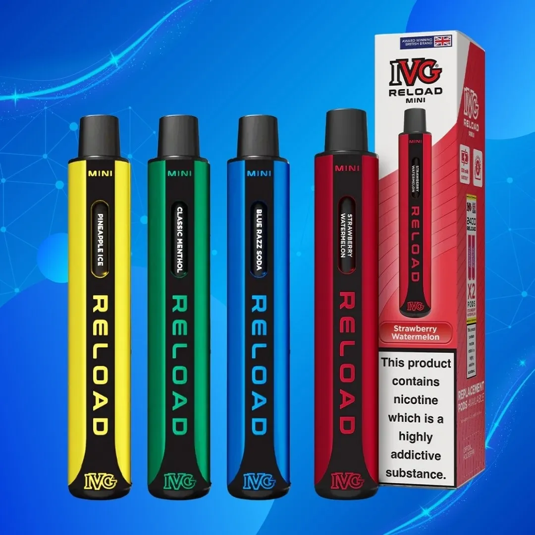 IVG Reload Mini 600 Puffs Starter Kit