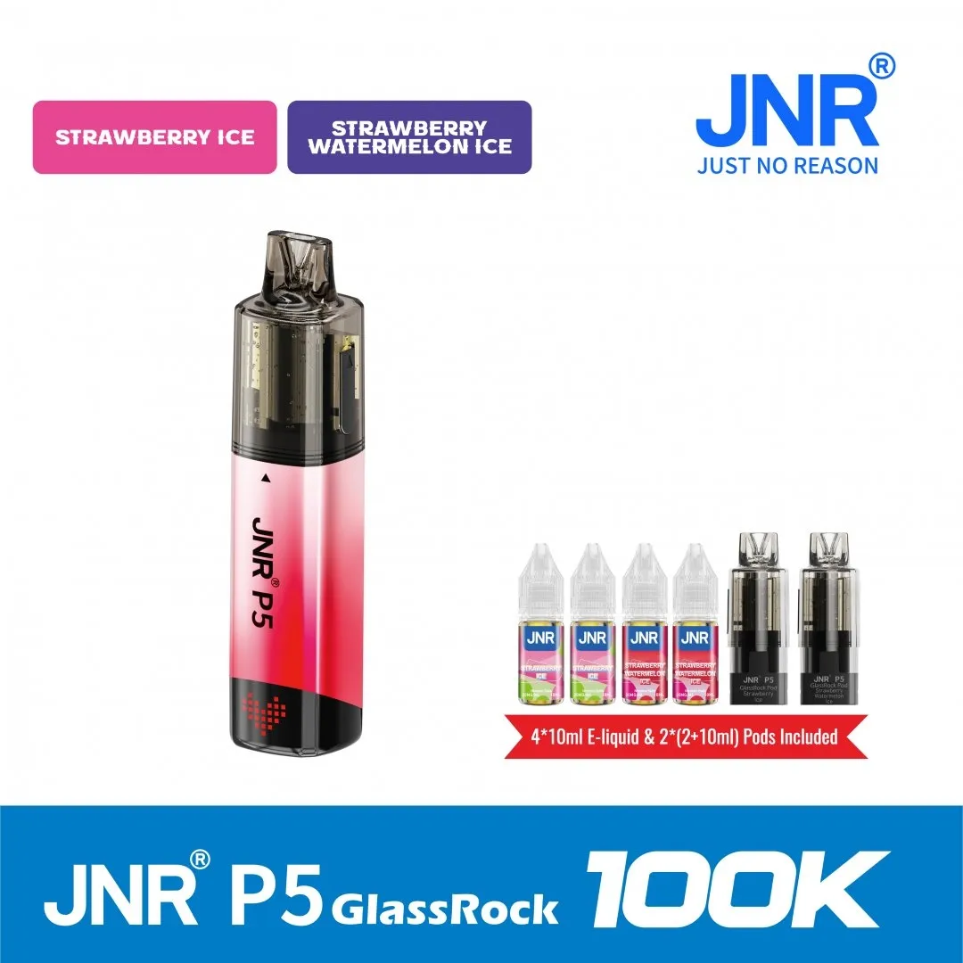 JNR 100K P5 GlassRock Pod Vape Kit