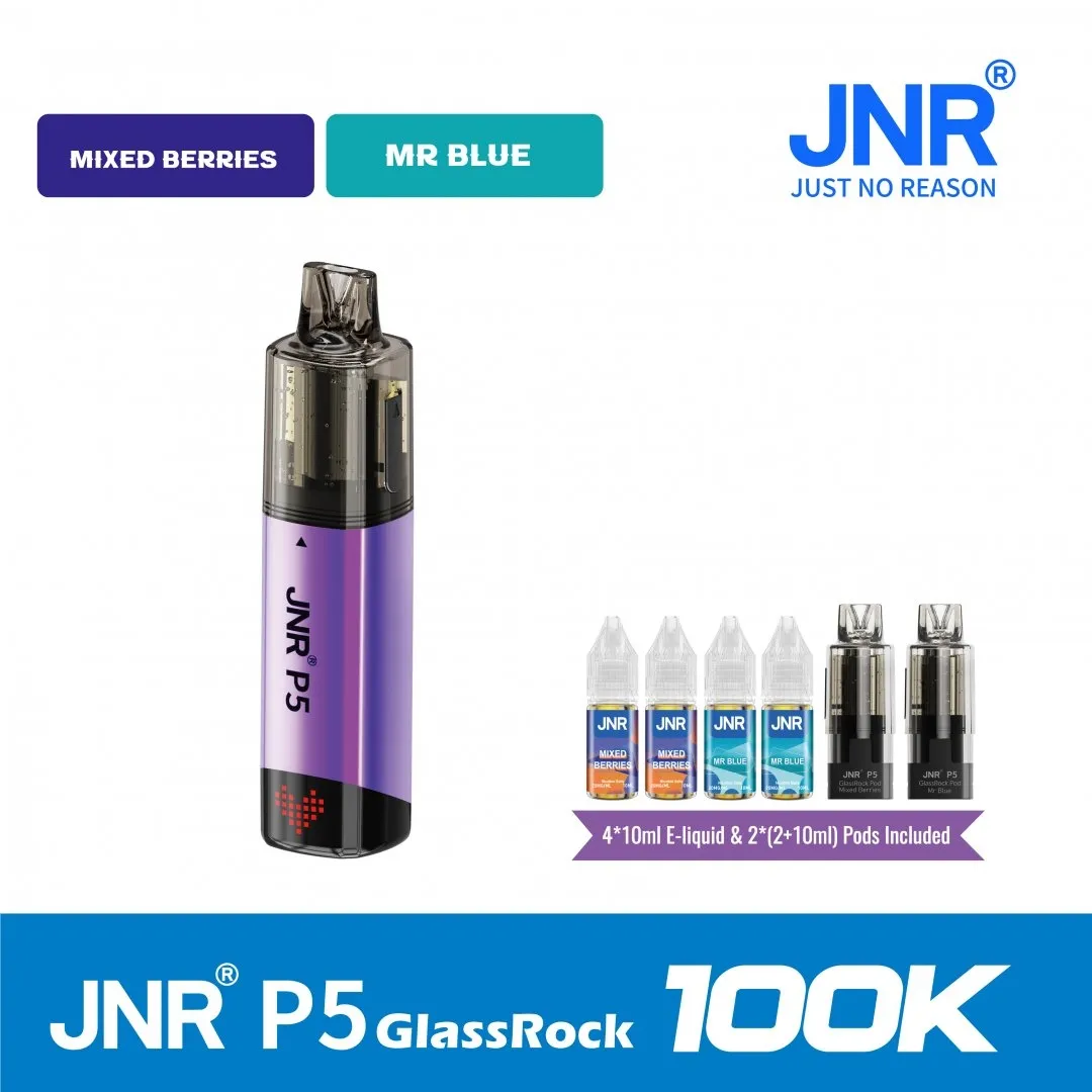 JNR 100K P5 GlassRock Pod Vape Kit