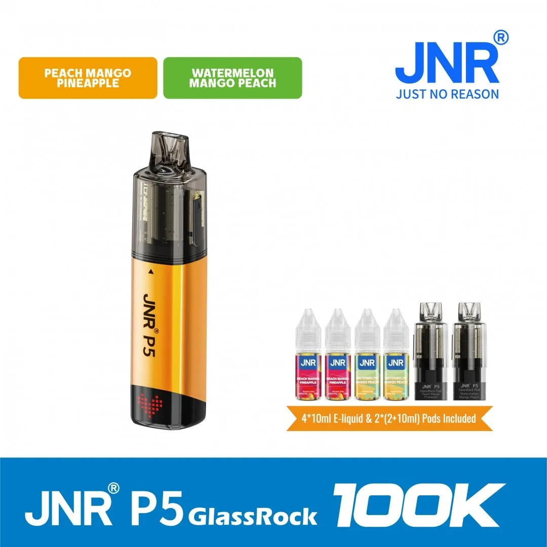 JNR 100K P5 GlassRock Pod Vape Kit