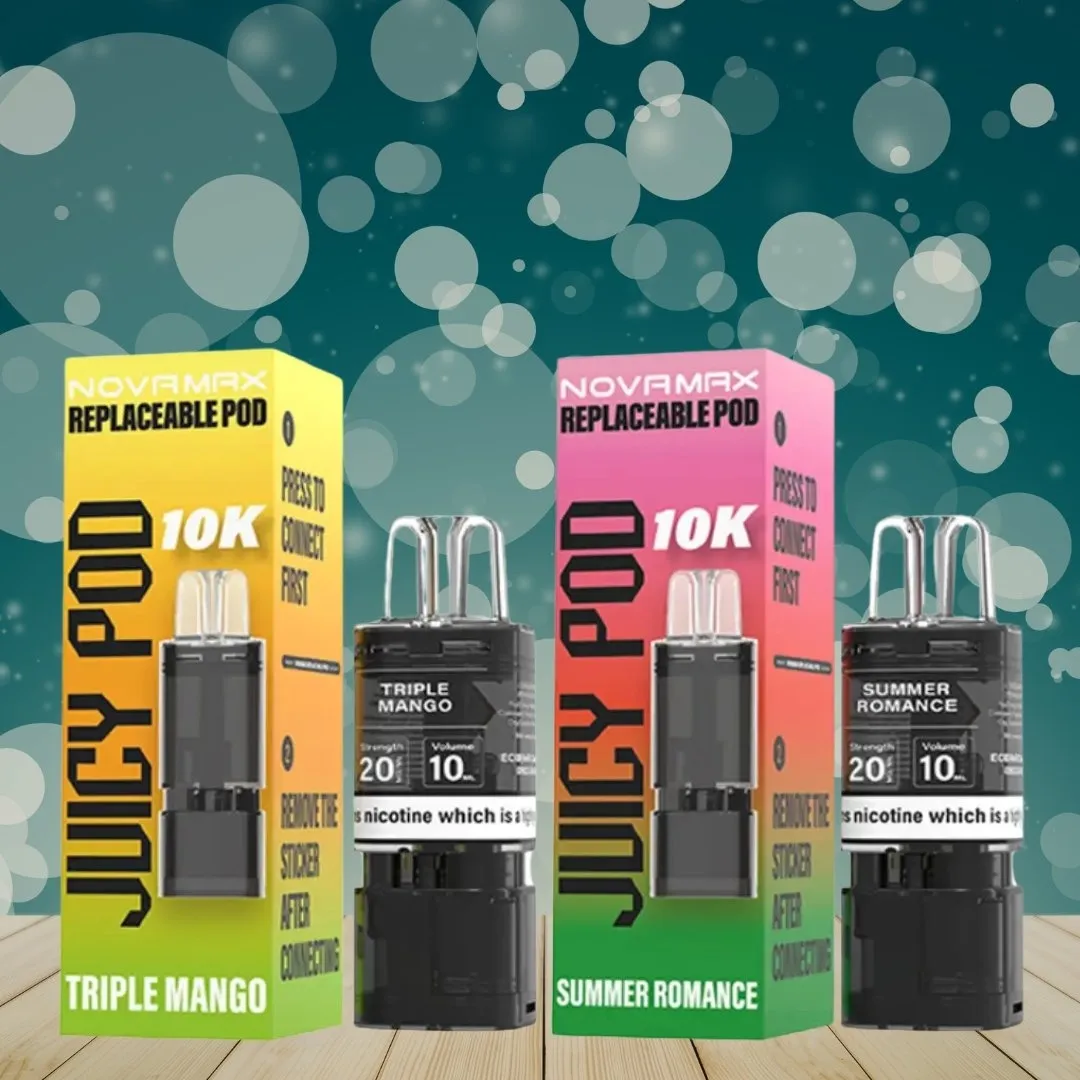 Juicy Pod Novamax 10K Replacement Prefilled Pods
