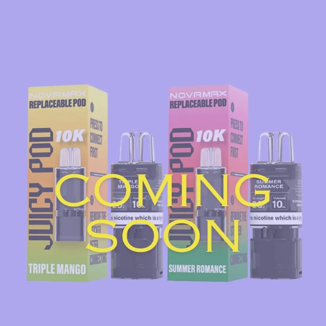 Juicy Pod Novamax 10K Replacement Prefilled Pods
