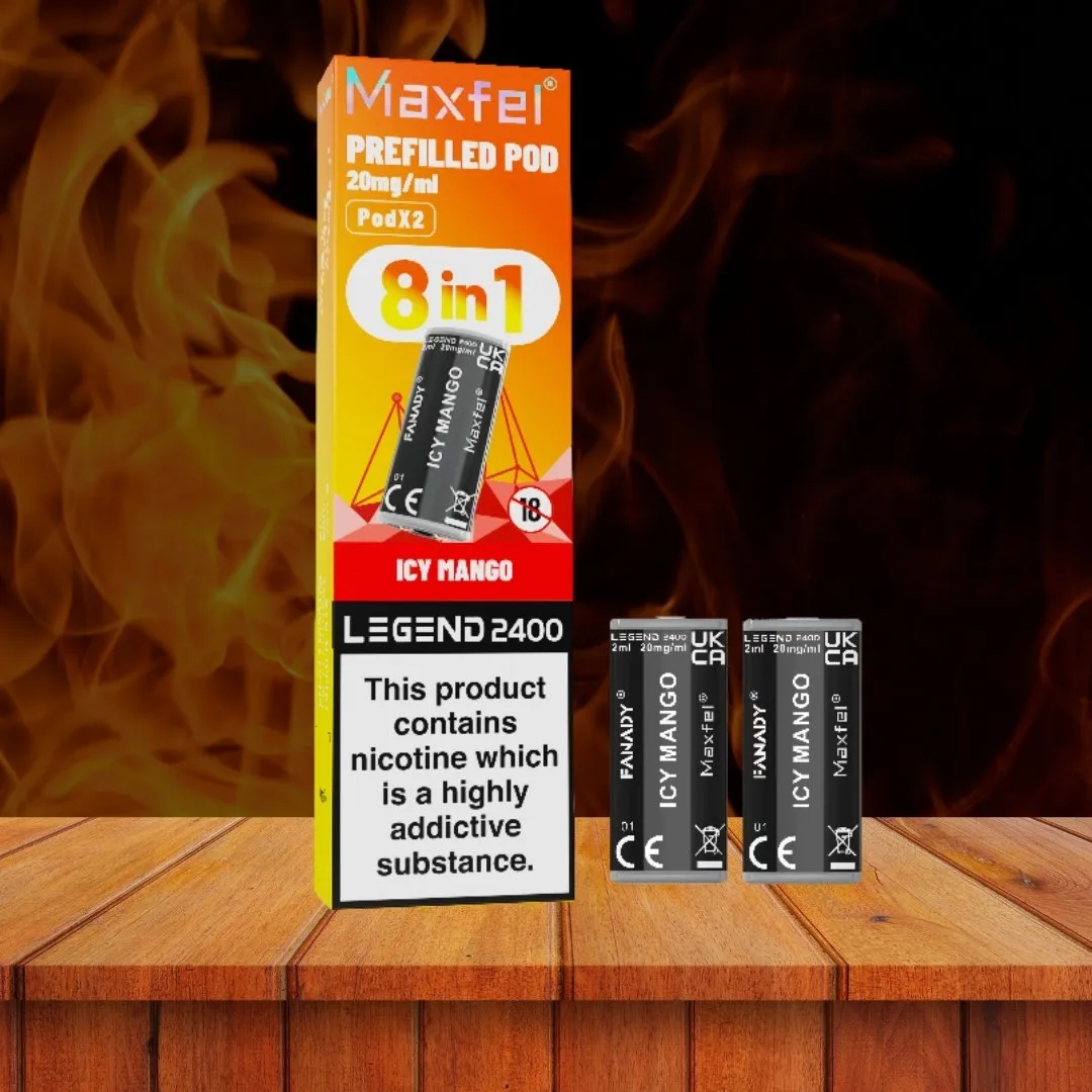 Maxfel 8 in 1 Prefilled Pods