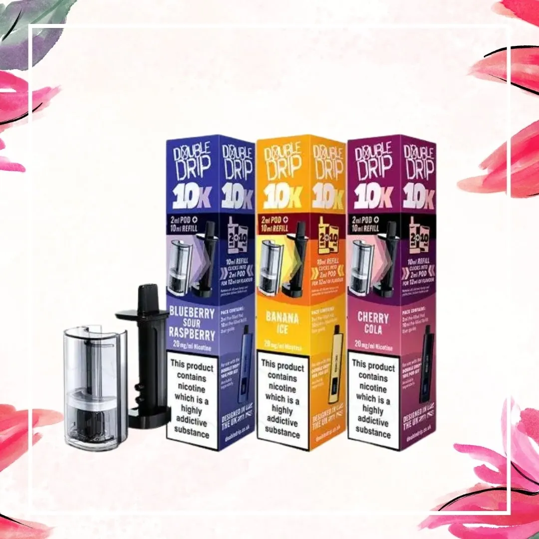 Prefilled Pods for Double Drip 10K