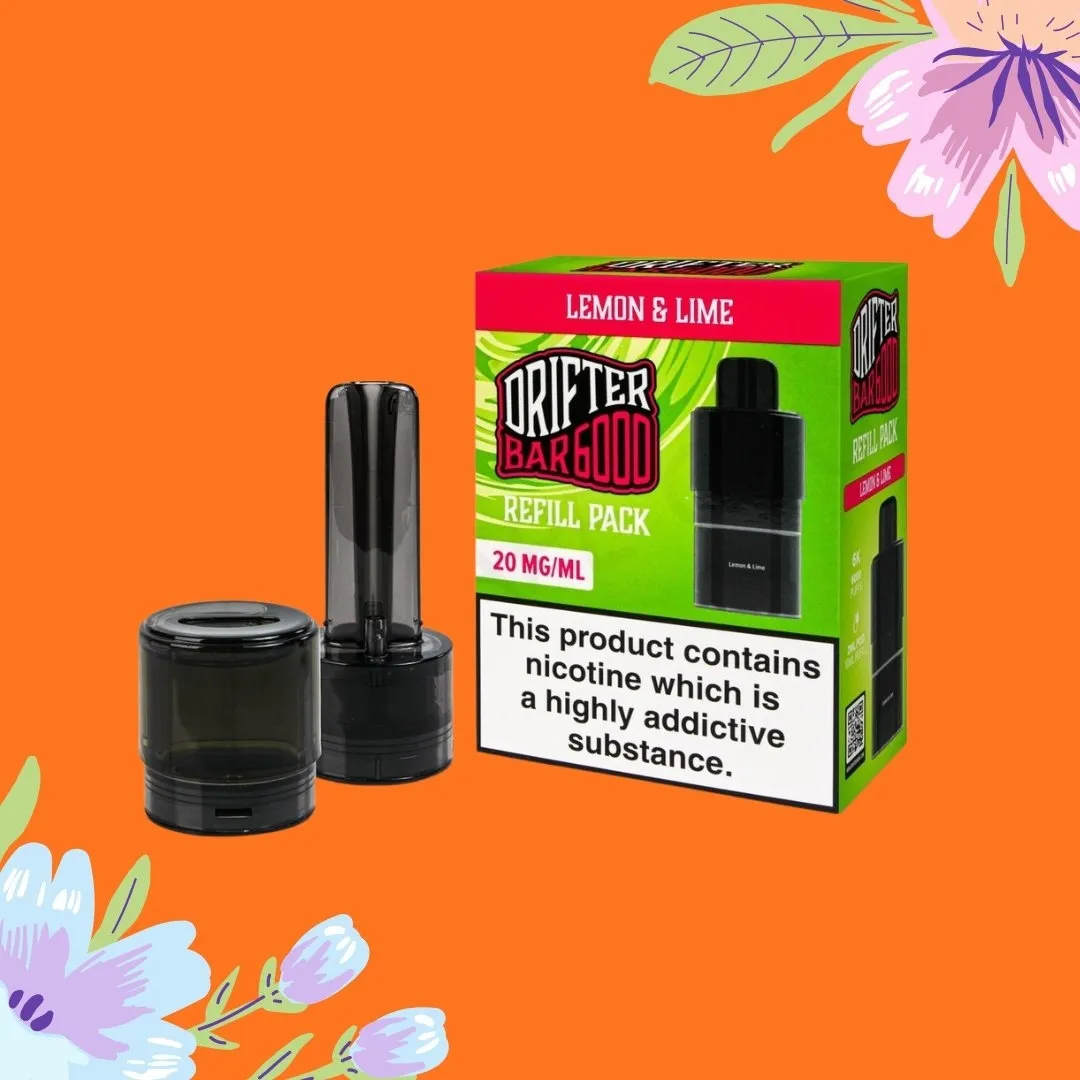 Prefilled Pods for Drifter Bar 6000 Puffs