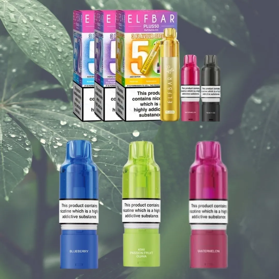 Elf Bar Plus 50 Prefilled Pods