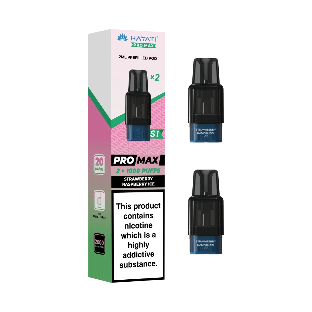 Prefilled Pods Hayati Pro Max S1