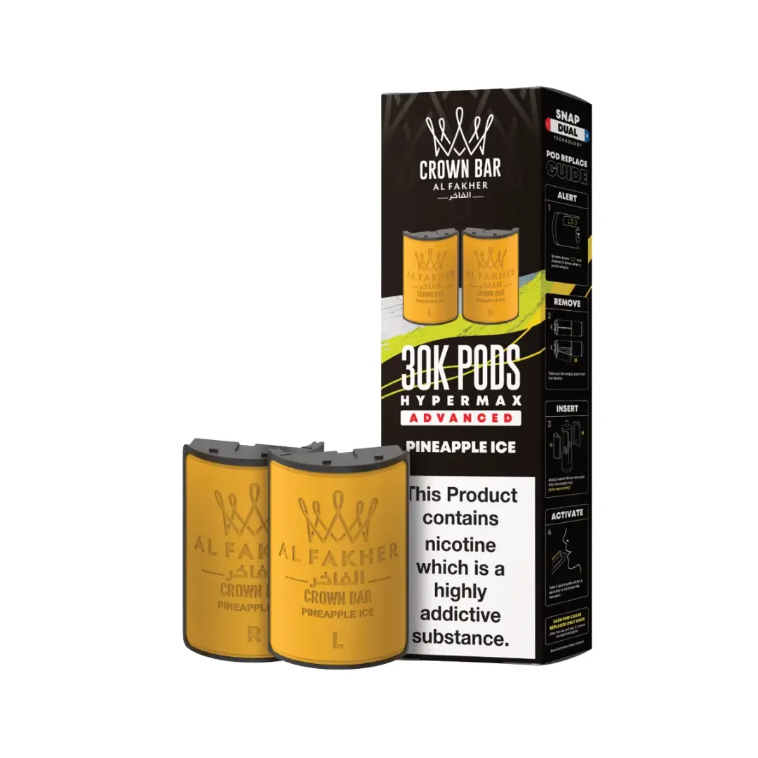 Prefilled Pods for Al Fakher 30K HyperMax