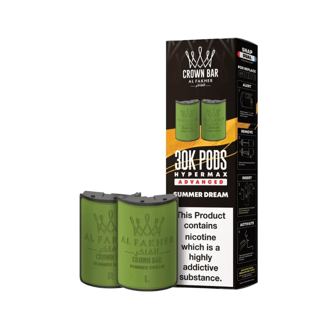 Prefilled Pods for Al Fakher 30K HyperMax