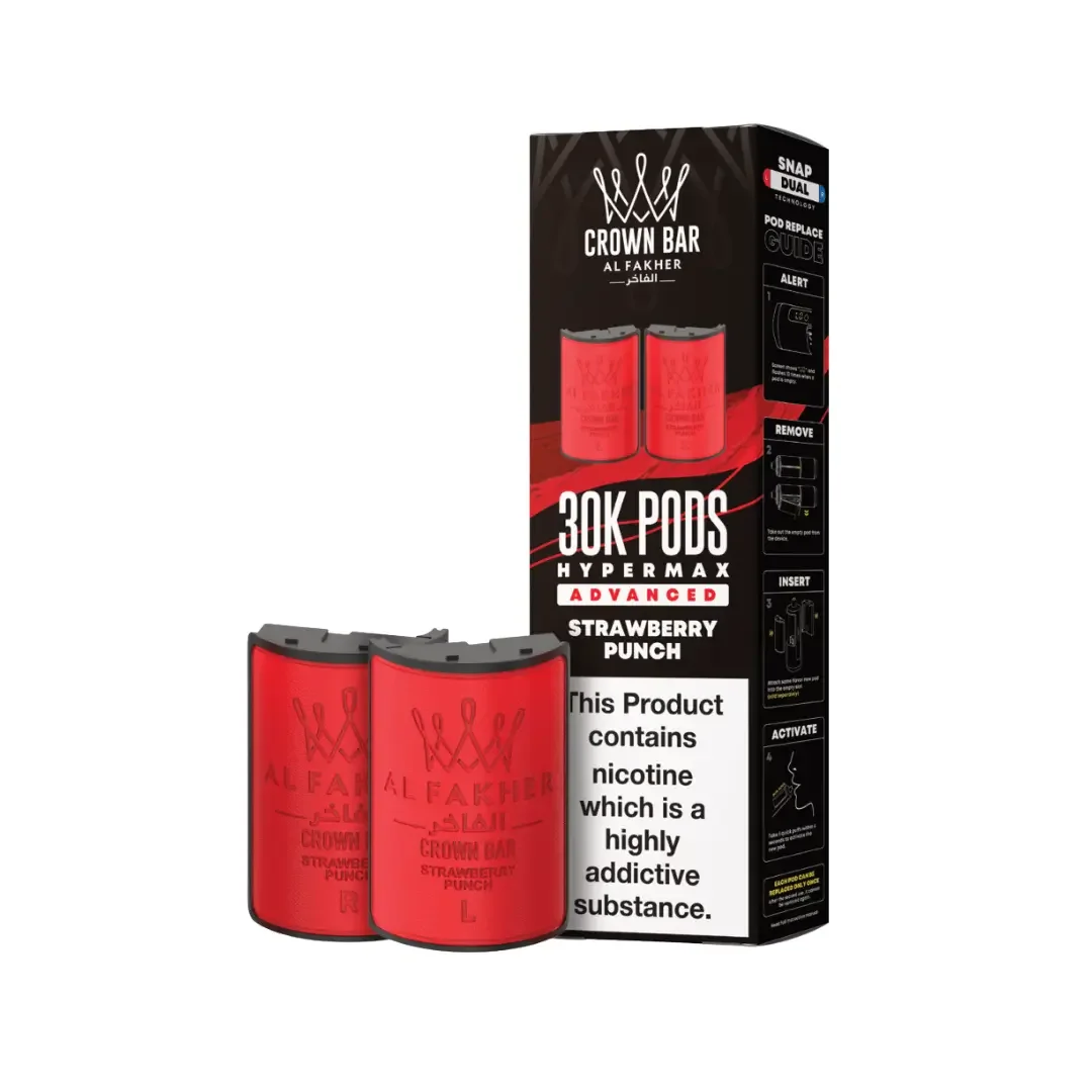 Prefilled Pods for Al Fakher 30K HyperMax