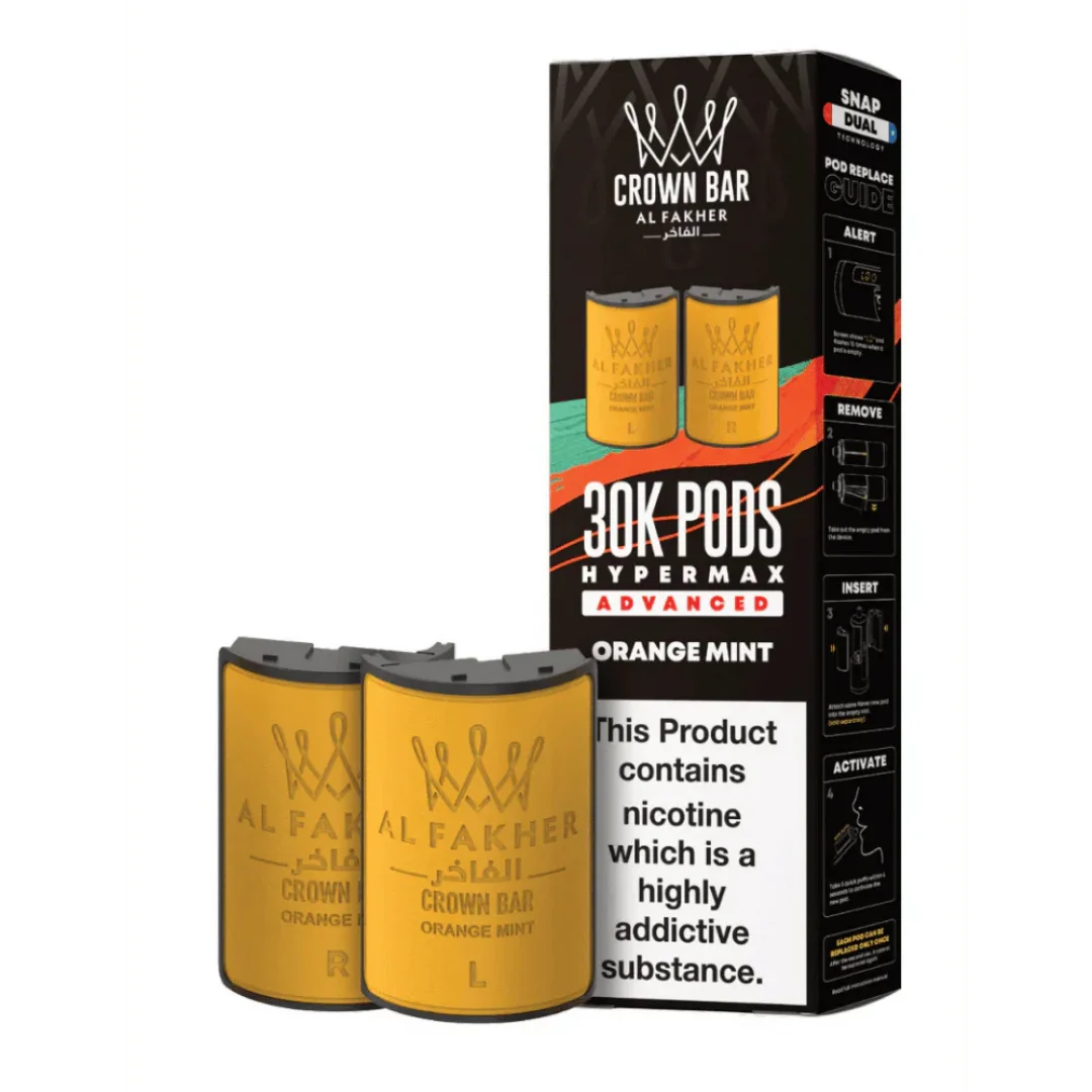 Prefilled Pods for Al Fakher 30K HyperMax