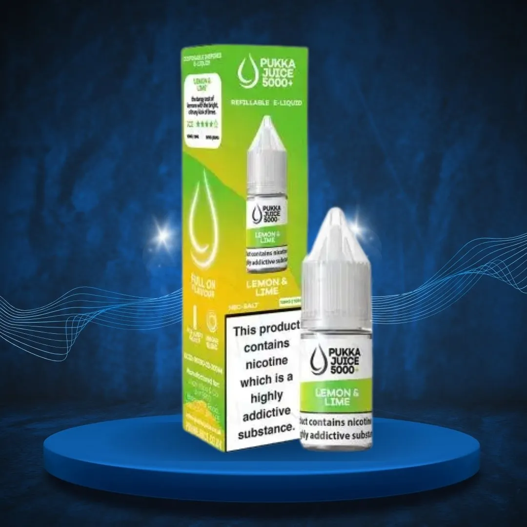 Pukka bar 5000 Nis Salt E-liquid