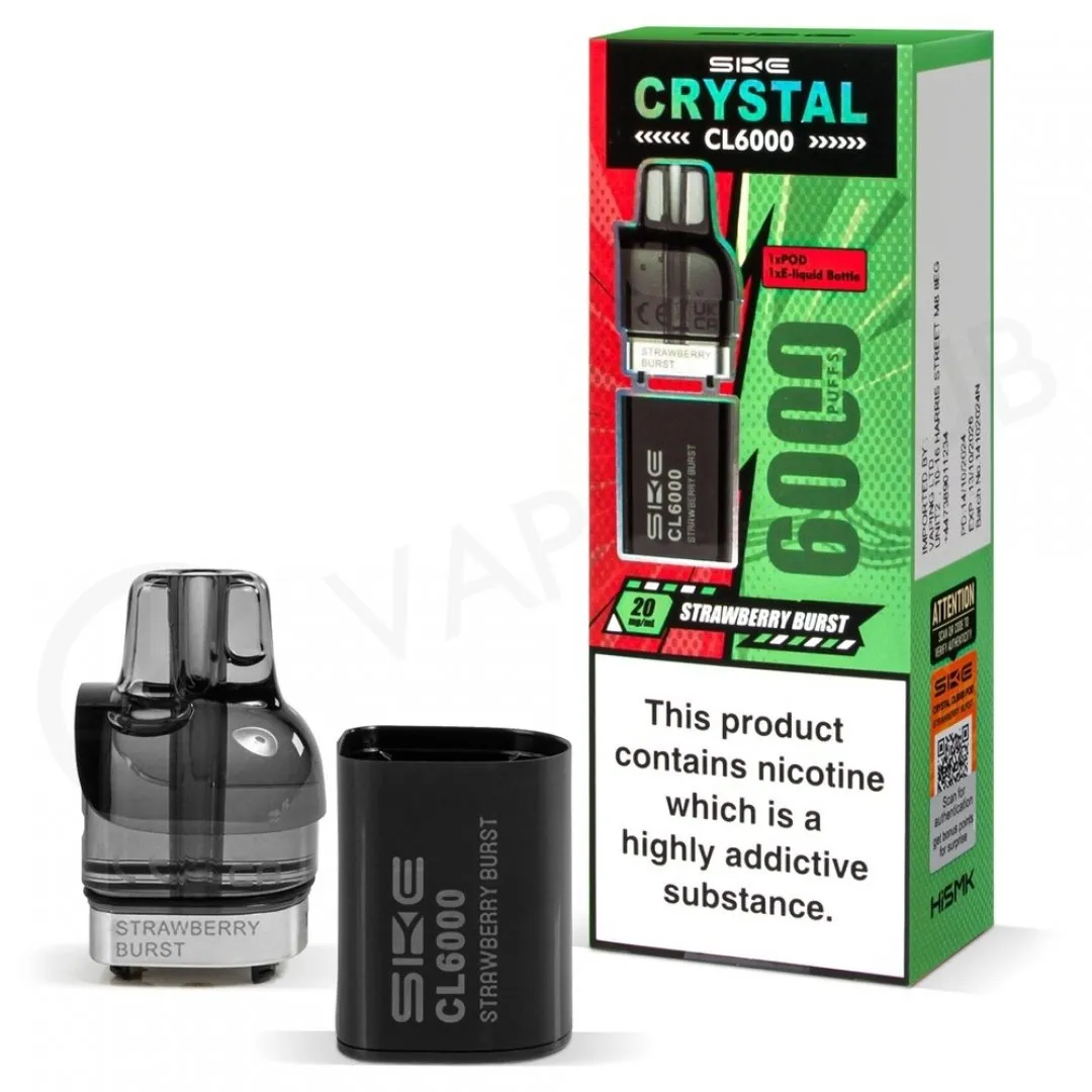SKE Crystal CL6000 Prefilled Pods