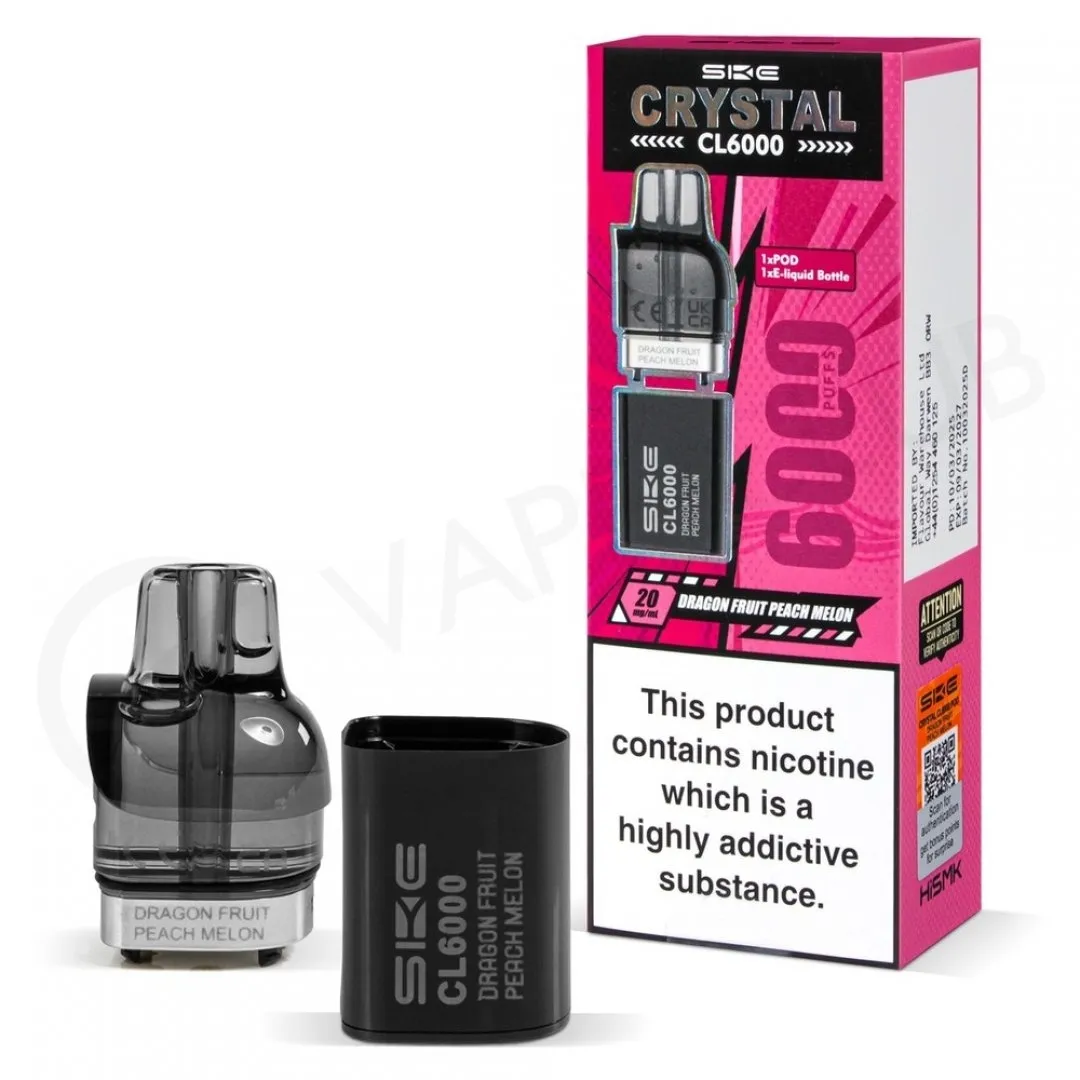SKE Crystal CL6000 Prefilled Pods