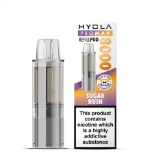 Prefilled Pods for Hyola Pro Max 8000 Puffs
