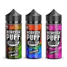 Moreish Puff Sherbet Range 100ml Shortfill E-liquid