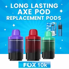 Prefilled Pods for JNR Fox 10K