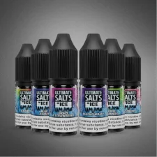 Ultimate On Ice Range 10ml Nic Salts E-liquid