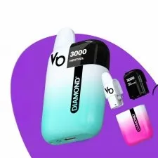 Vapes Bars Diamond 3000 Puffs Refillable Kit