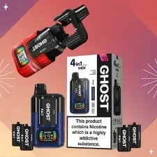 Vapes Bars Ghost 4-in-1 Prefilled Pods