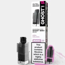 Prefilled Pods for Vapes Bars Ghost Pro 8000
