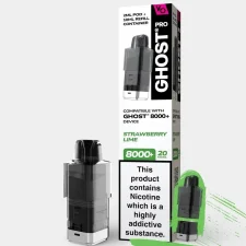 Prefilled Pods for Vapes Bars Ghost Pro 8000