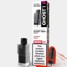 Prefilled Pods for Vapes Bars Ghost Pro 8000