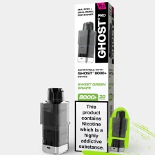Prefilled Pods for Vapes Bars Ghost Pro 8000