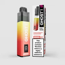 Vapes Bars Ghost Pro 8000 Puffs Prefilled Vape Kit