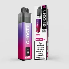 Vapes Bars Ghost Pro 8000 Puffs Prefilled Vape Kit