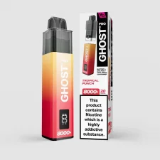 Vapes Bars Ghost Pro 8000 Puffs Prefilled Vape Kit