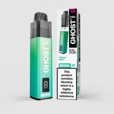Vapes Bars Ghost Pro 8000 Puffs Prefilled Vape Kit