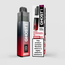 Vapes Bars Ghost Pro 8000 Puffs Prefilled Vape Kit