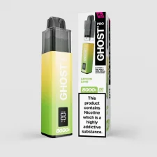 Vapes Bars Ghost Pro 8000 Puffs Prefilled Vape Kit