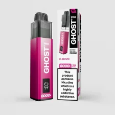 Vapes Bars Ghost Pro 8000 Puffs Prefilled Vape Kit