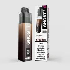 Vapes Bars Ghost Pro 8000 Puffs Prefilled Vape Kit
