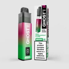 Vapes Bars Ghost Pro 8000 Puffs Prefilled Vape Kit