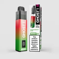 Vapes Bars Ghost Pro 8000 Puffs Prefilled Vape Kit