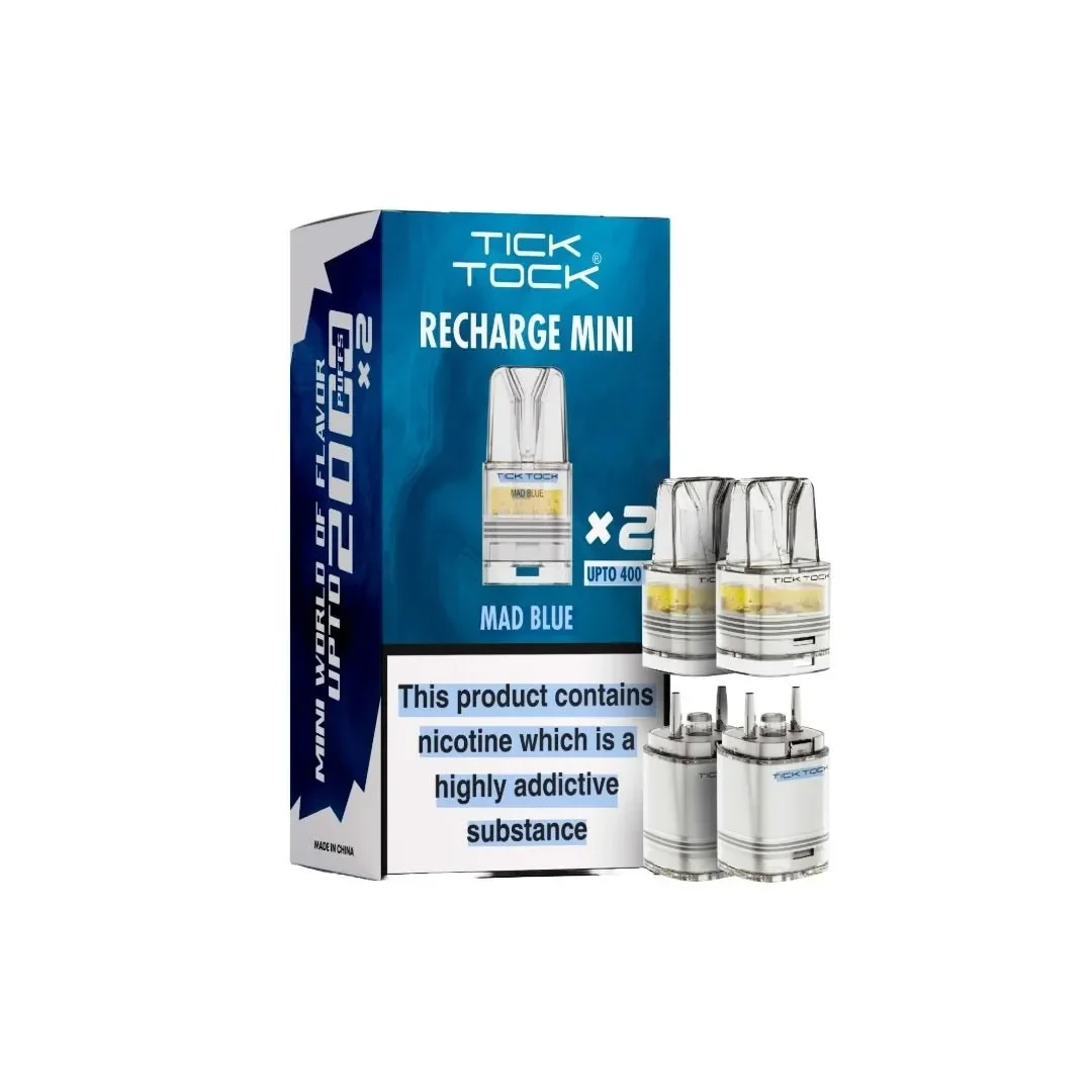 Tick Tock Mini 2000 Prefilled Pods