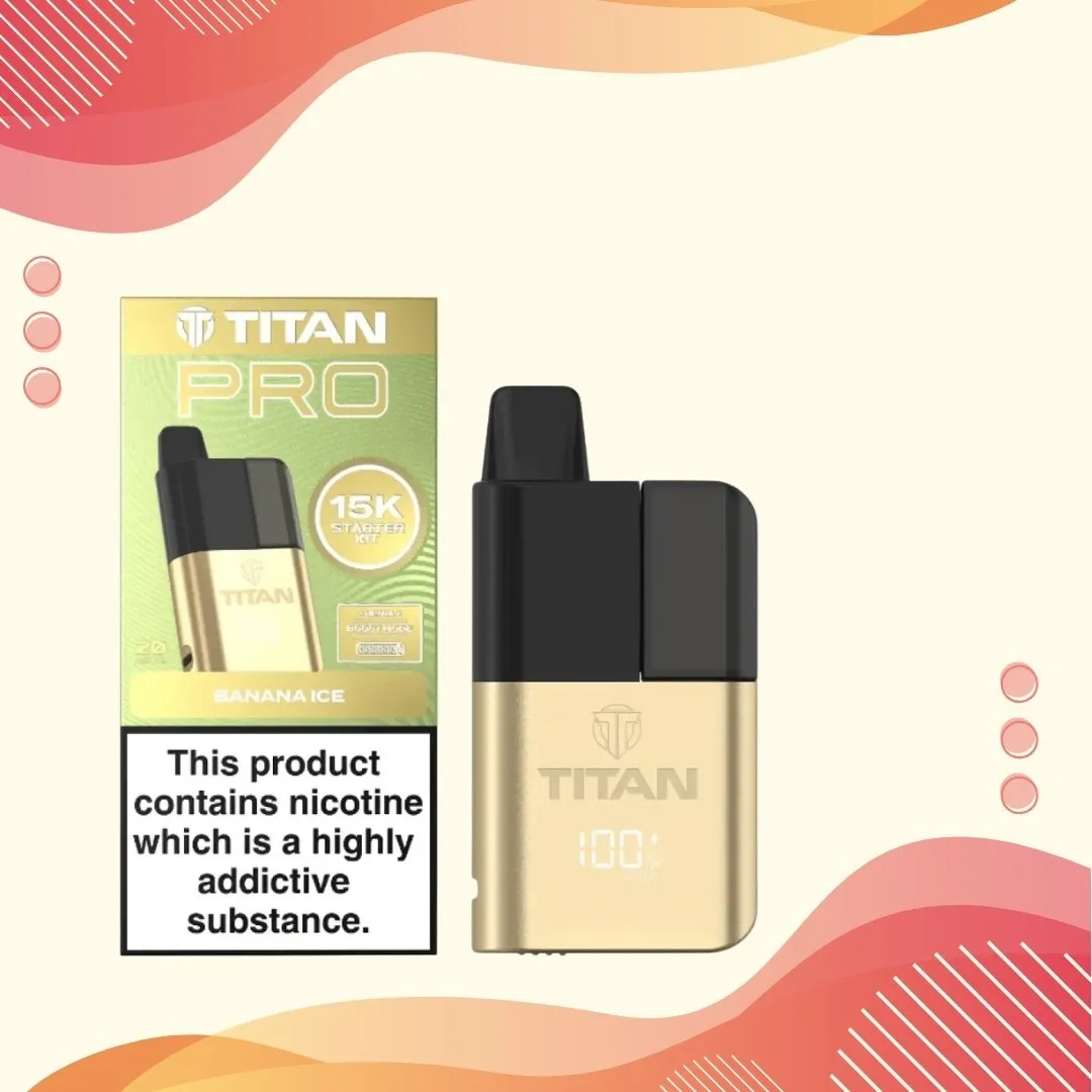 Titan Pro 15K Puffs Prefilled Pod Kit