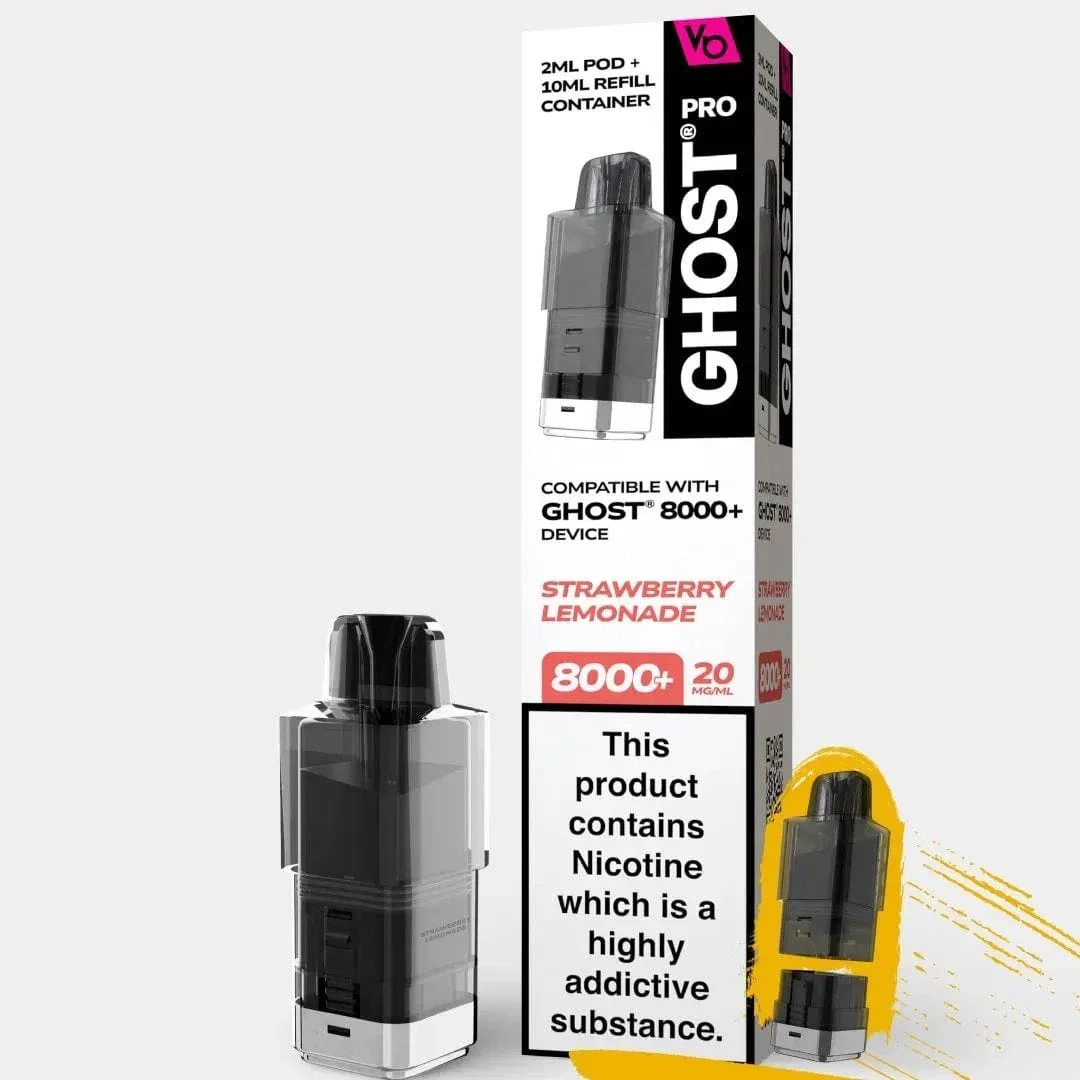Prefilled Pods for Vapes Bars Ghost Pro 8000