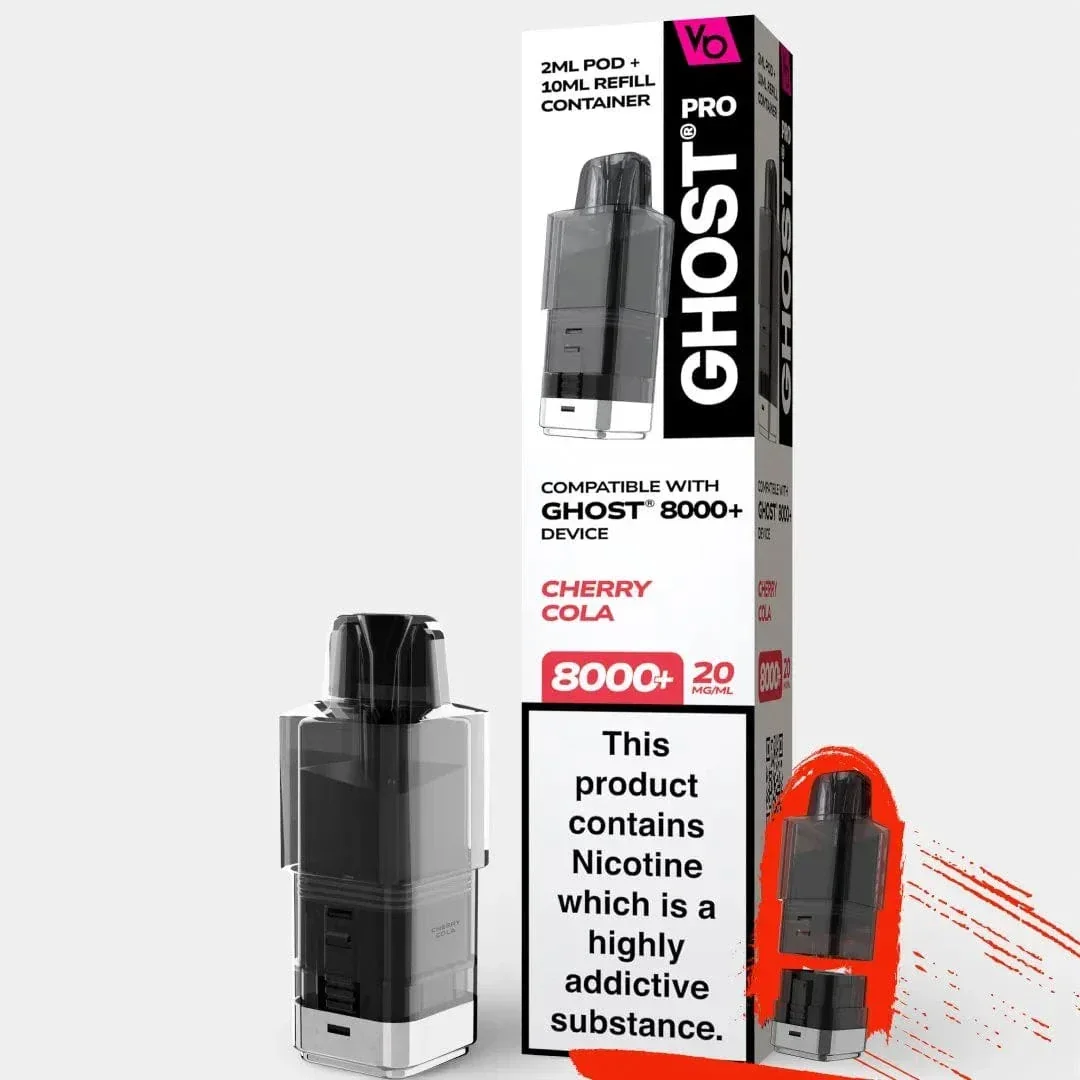 Prefilled Pods for Vapes Bars Ghost Pro 8000