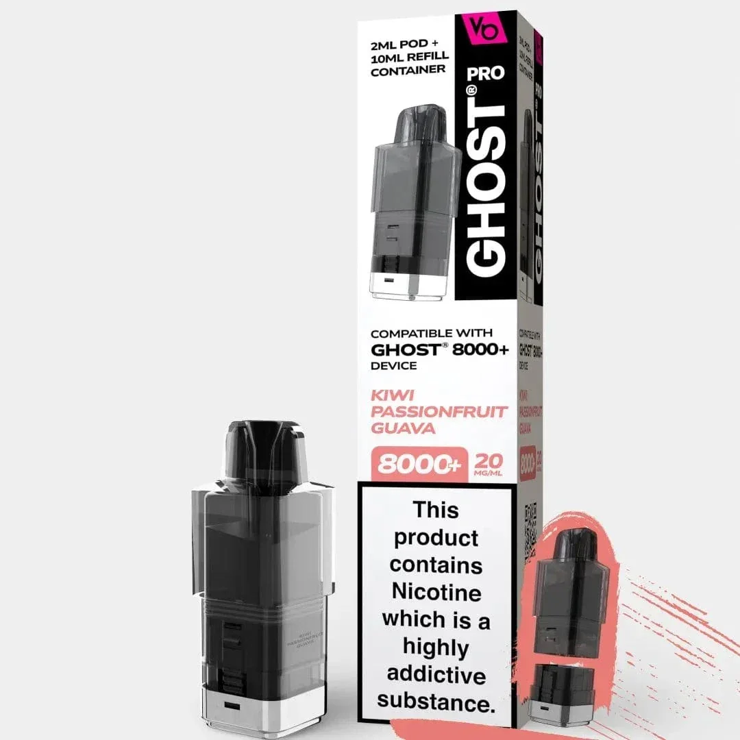 Prefilled Pods for Vapes Bars Ghost Pro 8000