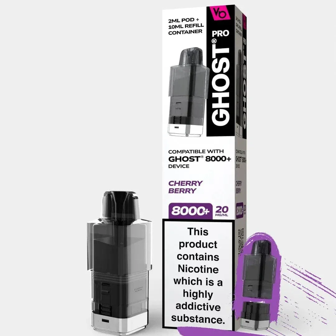 Prefilled Pods for Vapes Bars Ghost Pro 8000