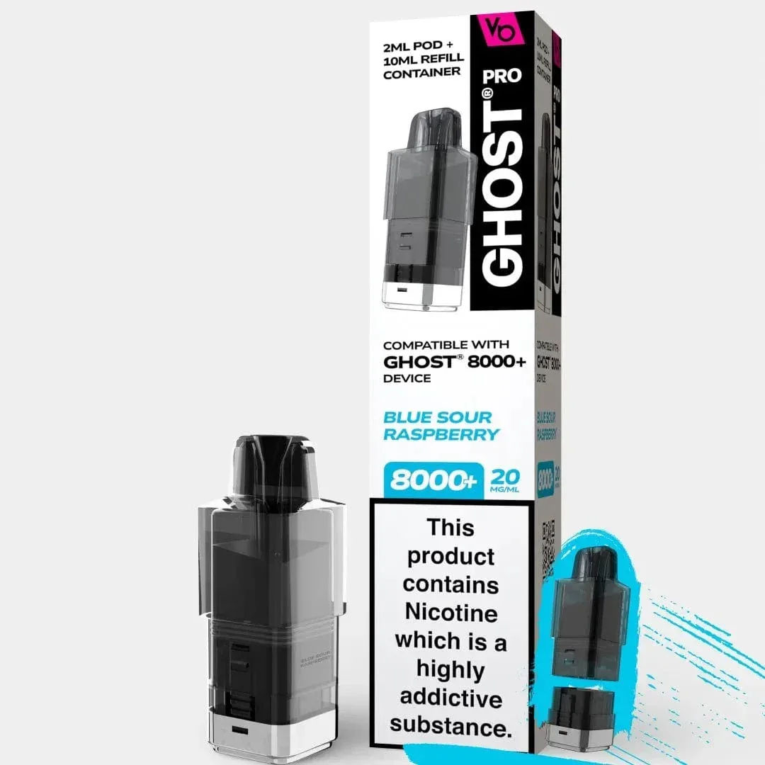 Prefilled Pods for Vapes Bars Ghost Pro 8000