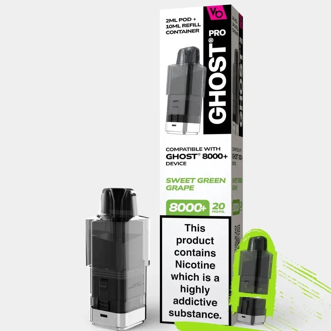 Prefilled Pods for Vapes Bars Ghost Pro 8000