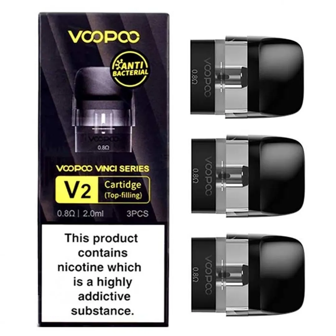 Voopoo Vinci Series V2 Replacement Pods 3 Pack