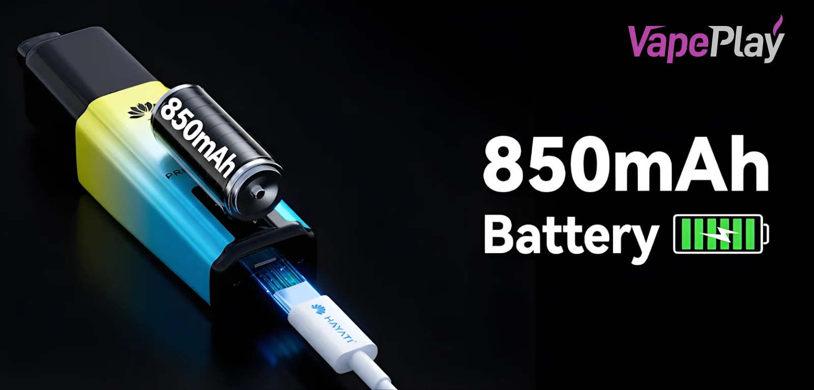 850mAh Rechargeable Battery